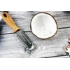 3-in-1 Kitchen Peeler, Scrabber & Grater: a cutting tool with