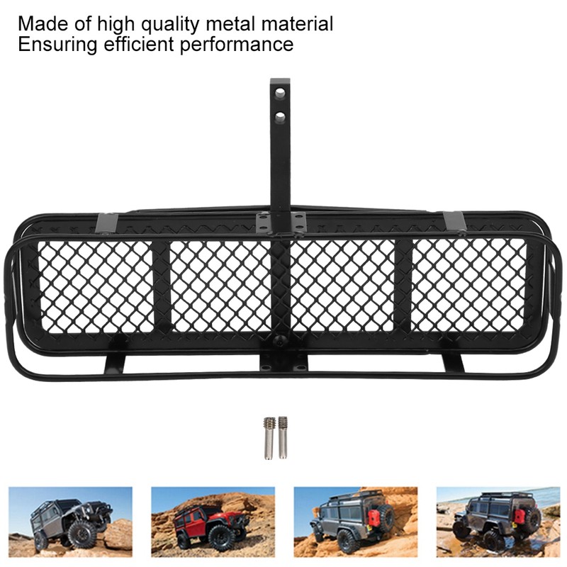 General Metal Rear Bumper Back Hitch Carrier for Axial SCX10
