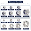 ZQZ 360 Pack Metric Hex Nuts & Locknuts Assortment Kit，M3