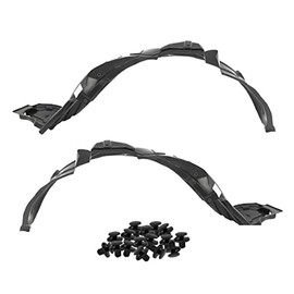 Parts N Go 2007-2008 Fit Front Fender Liner Set with Clip/Fasteners HO1250112 HO1251112 74151SLNA00 74101SLNA00