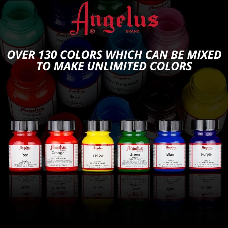 Angelus Acrylic Leather Paint, 1 Fl Oz (Pack of 1),