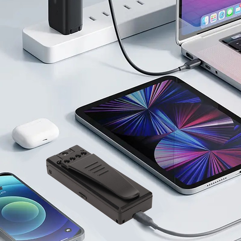 Body Camera Multifunction 1080P HD Mini Surveillance Camera with Back