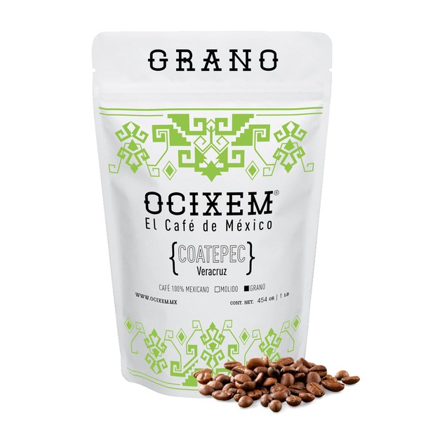 Café en Grano OCIXEM Coatepec Veracruz 454 gr | Café