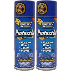 Protect All 62006-02 All Surface Cleaner and Polish Aerosol, 6 fl. oz., 2 Pack