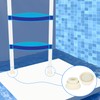 Tissting Pack of 2 Pool Ladder Rubber Buffers, 39 mm