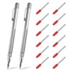 TIEOME 2 PCS Tungsten Carbide Scriber with Magnet with 12