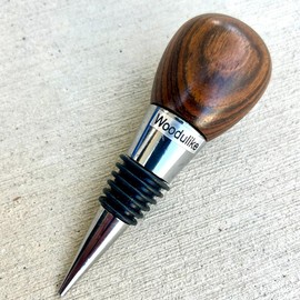 Bocote Wood Wine Bottle Stopper