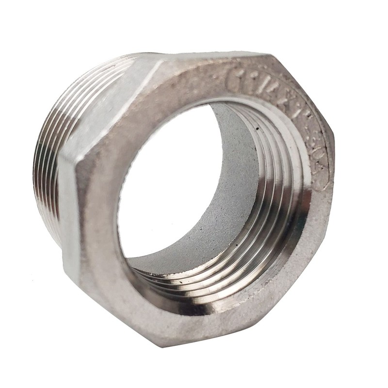 LOZOME 1-1/4" Male x 1" Female Thread Reducer Bushing Pipe