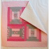 Pink Courthouse Steps Quilt