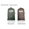 DD Hammocks - DD Tarp 4x4 - Coyote Brown (13ft