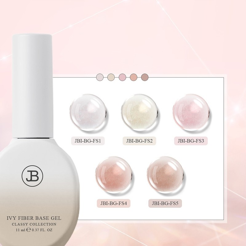 Jinbi Jinbee Ivy Color Fiber Gel 5 Piece Set Wrapping