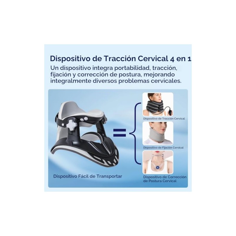 ALPHAY Estirador de cuello, férulas cervicales para dolor de cuello