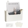 FKTXCO File Folder Holder Mail Organizer Wall Mount Magazine Organizer