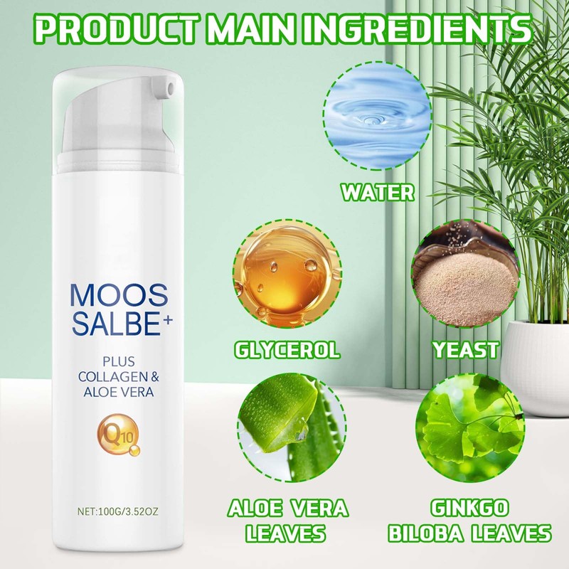 DOWNDRIFT Moss Ointment Plus Moss Ointment Active Skin Repair, Moss