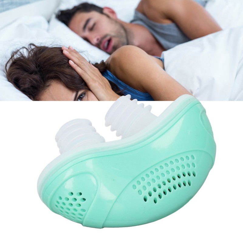 Electric Snoring Device Solution Home Travel Portable Ergonomic Men Women
