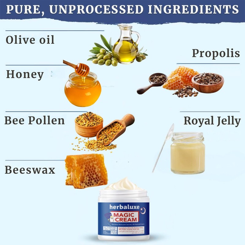 Herbaluxe Magic Cream All-Purpose Face & Skin Moisturizer 100ml |