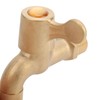Brass WaterTap G1/2in Thread Spiral Opening Switch for Household Washing