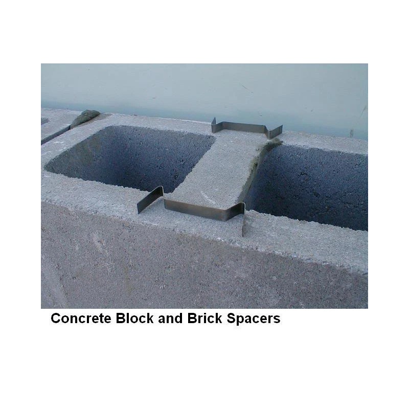Block and Brick Spacer 100 MASONRY MORTAR JOINT SPACER'S for