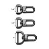 DEVPSISR 4pcs Detachable Snap Hook Swivel Clasp with Screw Bag