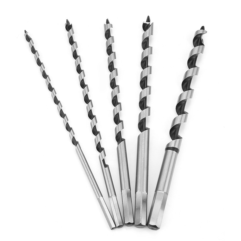 5Pcs/set Hexagon Handle Carbon Steel Wood Fast Cut Auger Drill