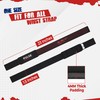 Weight Lifting Straps with Non-Slip Silicon Grip - 21 Inch,