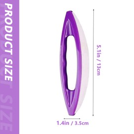 5Pcs Professional Chamois Nail Files Comfortable Nail Files Sheep Leather Salon Home Nail Files Manicure Tools Funny DIY Nail Buffers Polishing for Nail Art