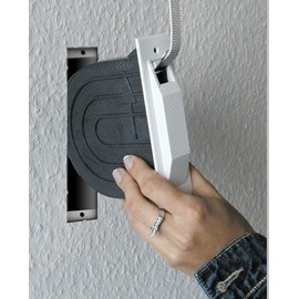 Schellenberg Mini 50603 Belt Winder for Roller Shutters with 5 m Belt White/Grey