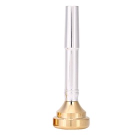 Leapiture Trumpet Mouthpiece Set, Brass Trumpet Mouthpiece with Storage Box, Musical Instrument Accessories for 1/2c 3c 5c 7c Music Lovers Beginners