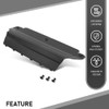 G-PLUS Rear Bumper Hitch Receiver Cover Tow Eye Compatible with