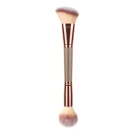 Generic Brocha Cosmética Bronceadora De Doble Punta Para Contornear