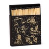 Abbott Collection Zodiac Decorative Matchbox. 100 Long Matchsticks - Wood/Paper,