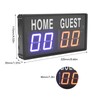 Bewinner Electronic Scoreboard, 5 Level LED Brightness Adjustment, Score Counter,