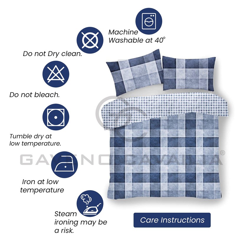 GC GAVENO CAVAILIA Geometric Duvet Cover Single (135cm X 200cm)