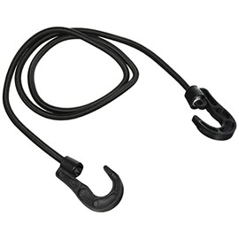 BUNDOK BD-338 Replacement Rubber for Carry Carts, 47.2 inches (120 cm), Rubber Cord, Black