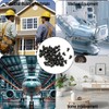 JIUWU 50 Pcs M3x4mm Carbon Steel Hex Socket Head Screw