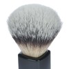 Shaving Brush Synthetic Hair with Black Plastic Handle Height 10