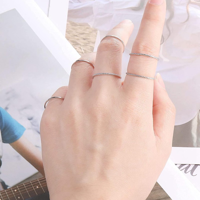 KALVICA c 30 pcs rings set, Copper