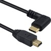 Duttek Mini USB to USB C Cable, Right Angled USB