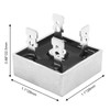 Zorveiio 6Pcs KBPC5010 Bridge Rectifier Diode 50Amp 1000V,KBPC5010 Single Phase
