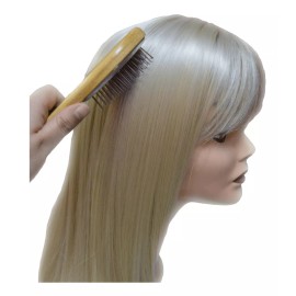 cepillosmx Cepillo Madera Para Extensiones De Cabello Chico 12pzs