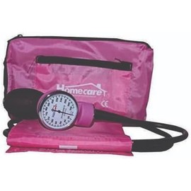 Homecare | Kit Baumanómetro Con Estetoscopio Dúplex Rosa + REGALO SALUD 360