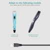 Lnauy Charger for SCRIB3D P1 3D Printing Pen, Display &