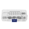 Akozon Retaining Ring Set, E Clip Replacement Set, 120 Pieces,