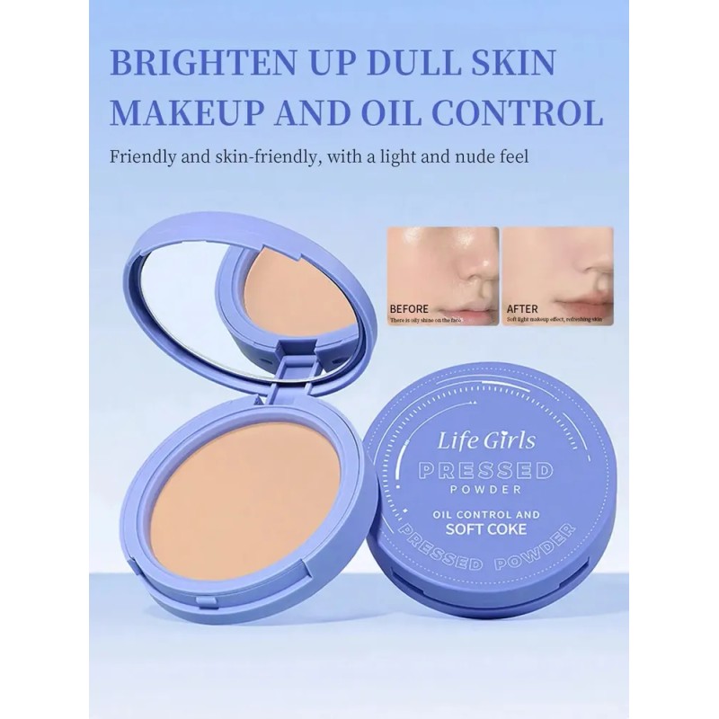 W Wx Nuevo Polvo Facial Oil Control+base De Maquillaje R