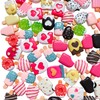 Anrher 100pcs Miniature Ice Cream Stick Flatback Resin Mixed Decor