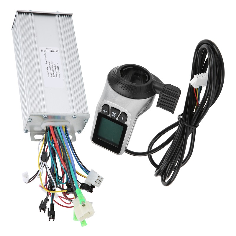 36V/48V 1000W 124DX Brushless Motor Controller Box LCD Display for