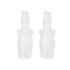 Quickun Plastic Hose Barb Reducer Fitting 1/2" to 1/4" Barbed