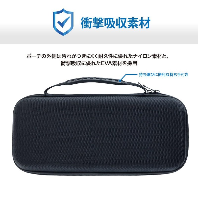 アンサー PS Portal用 プロテクトポーチEVA ブラック ANS-PSV034BK