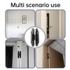 4-Pack 7 inch Hidden Hinges for Doors Invisible Hinges Concealed