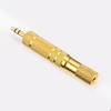 EBOOT 4-Piece Headphone Adapter Set, 6.35mm Male to 3.5mm Female,